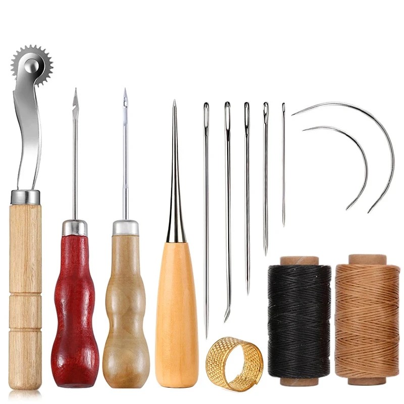 Leather Sewing Kit for Upholstery Repair – Waxed Thread &
