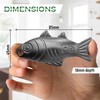 Vegan Iron Fish Cooking Tool - Premium Quality - Iron