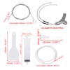 Walmine WR49X10173 Refrigerator Water Tube Heater Kit with Drain Hole
