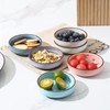 Selamica Ceramic 2.5 OZ Soy Sauce Dishes Set of 6,
