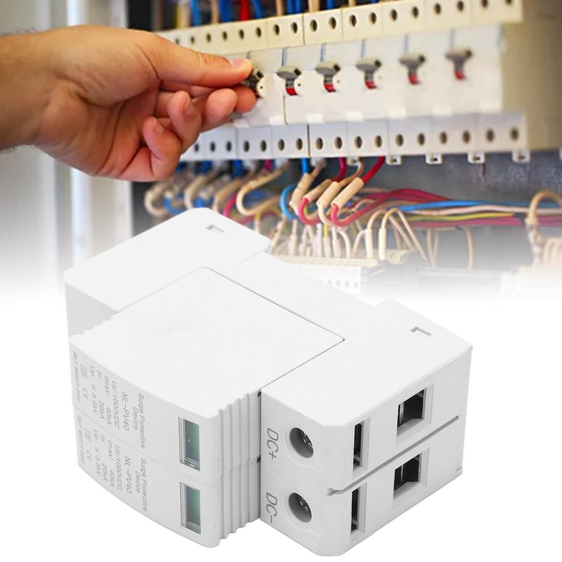 2P Surge Protective Device 20 To 40KA Flame Retardant 36mm