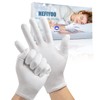 4 Pair Moisturising Gloves,Cotton Gloves for Eczema & Dry Hands,Stretchable