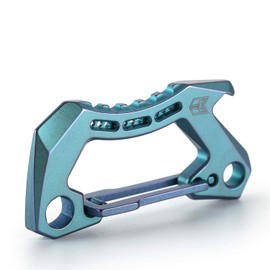 BESTECH KNIVES BM15B Bestechman Ti Carabiner Blue