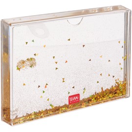 LEGAMI GPF0003 Glitter Medium Yellow Photo Frame 16 x 11 cm