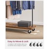 VASAGLE Clothes Rack, Heavy Duty Clothing Rack, Industrial Pipe Style