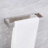kimzcn Bathroom Towel Ring Polished Stainless Steel Wall Mounted Hand