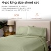 Threadmill King Size Sheets for King Mattress | 800 Thread