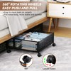 Under Bed Storage Containers with Wheels, Under Bed Shoe Storage