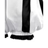 Nuoqi - Pantalones cortos de payaso para mujer, color negro