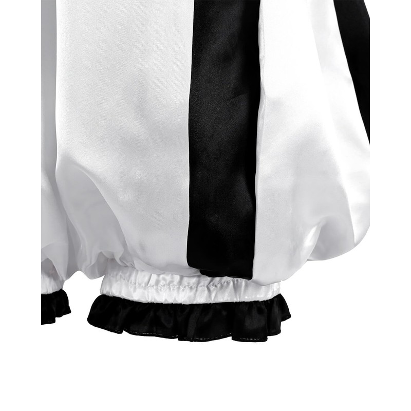 Nuoqi - Pantalones cortos de payaso para mujer, color negro