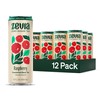 Zevia Zero Sugar Tea, Black Tea with Raspberry, 12 oz