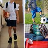 Geyuwoz Calzini da calcio 35-38 per bambini (12 paia) Calzini