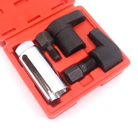 Yuhtech 5 Pcs Oxygen Sensor Socket Set Wrench Remover Tool and Thread Chaser Set o2 Sensor Socket Automotive Repair Tool