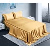 Manyshofu Satin Full Sheets Set 4 Piece - Soft Silky