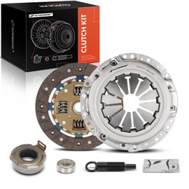 A-Premium Transmission Clutch Kit Set Compatible with Suzuki Samurai 1985-1995, Sidekick 1989, SJ413 1985, 1.3L, Replace# L04104