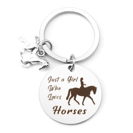Yritioa Horse Gifts for Girls,Gifts for Horse Lovers Women,Ents for Horse Lovers,Hobby Horse Accessories,Horse Keyring,Horses Gifts for Girls,Gifts for Her Under 10 Pounds,Ornament Gifts for Women