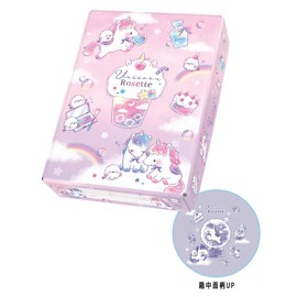 Kamio Japan 220591 Unicorn Rosette, Tool Box, Tool Holder, Stationery Holder, Drawer, Back to School