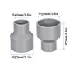 QUARKZMAN 50 mm x 40 mm PVC Reducer Coupling x