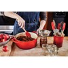 Le Creuset Stoneware & Silicone 5pc. Utensil Crock Set, Peche