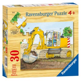 Ravensburger 03915 - Baustelle - 30 Teile Holzpuzzle
