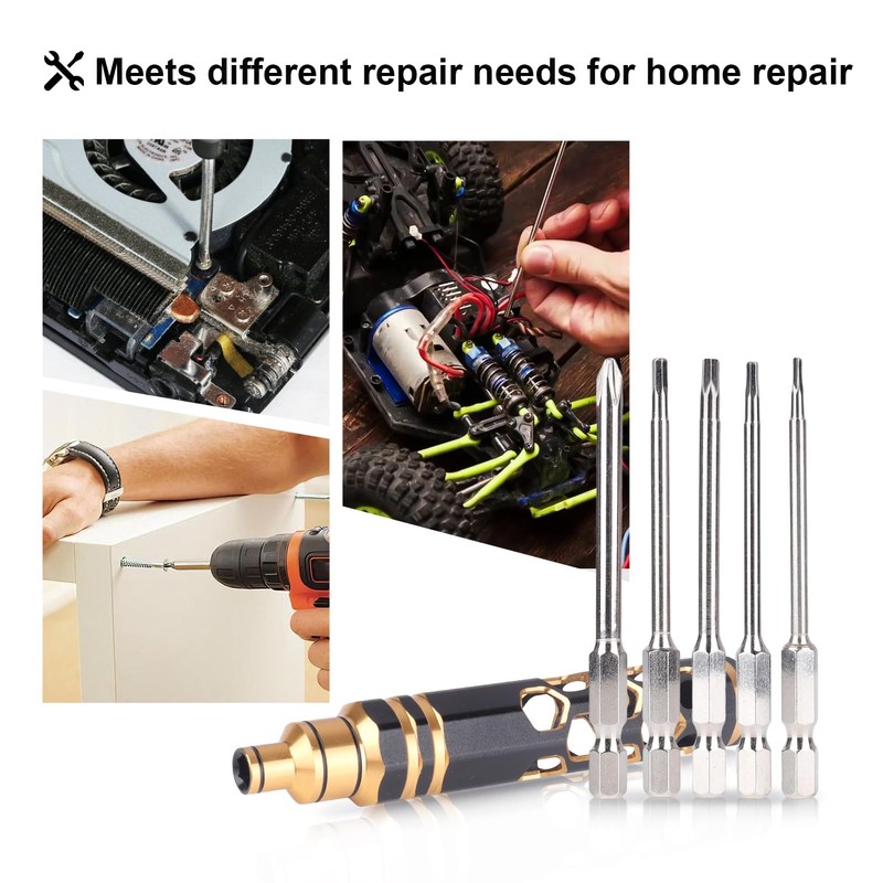 Hobbyfire 5 in 1 RC Hobby Repair Tools Kit, Hex