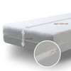 Tural - Elasticated mattress cover with zip. Towelling made from