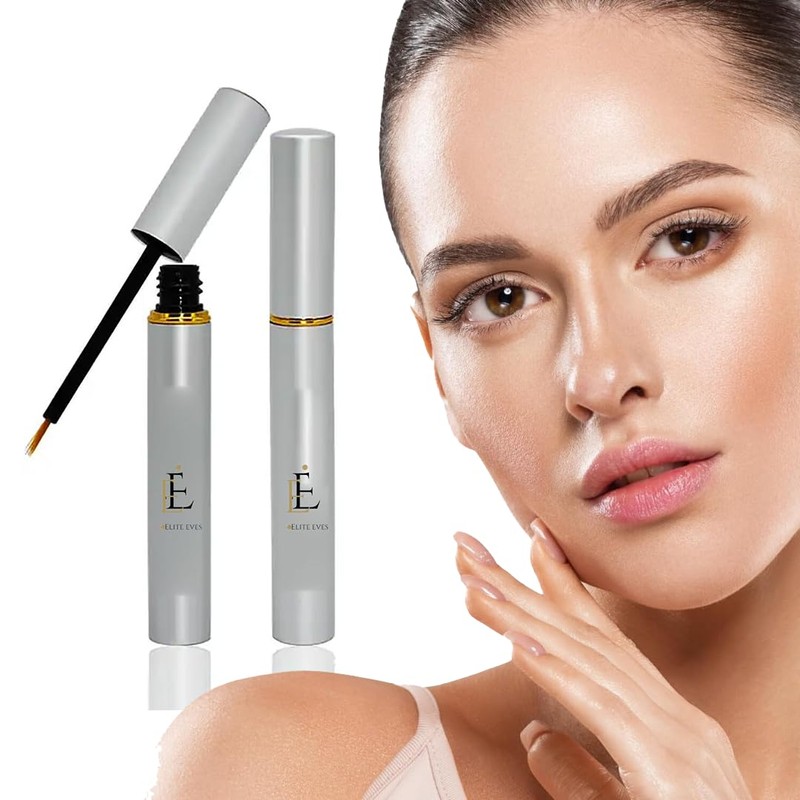 Elite Eves Natural Eyelash Serum - Longer, Thicker Lashes &