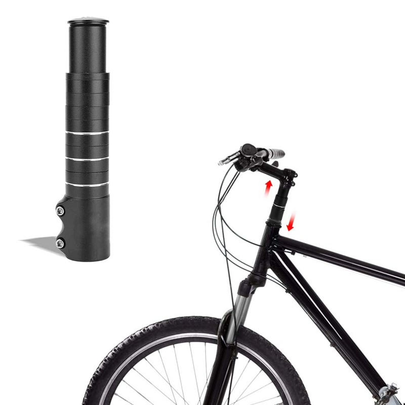 Alomejor Bicycle Stem Extender Bicycle Handlebar Riser Bicycle Fork Stem
