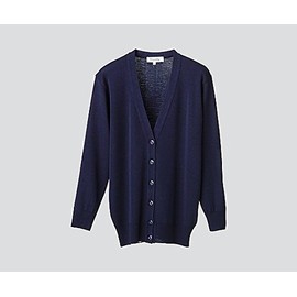 Dephase Anti-pill Long Sleeve Cardigan Navy/L D-1002