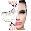Baluue 2sets 18mm Fake Lashes Wispy Lash Extensions Natural Look
