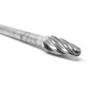 SF-3 NF Aluminum Cut Carbide Burr Die Grinder Bit 3/8"