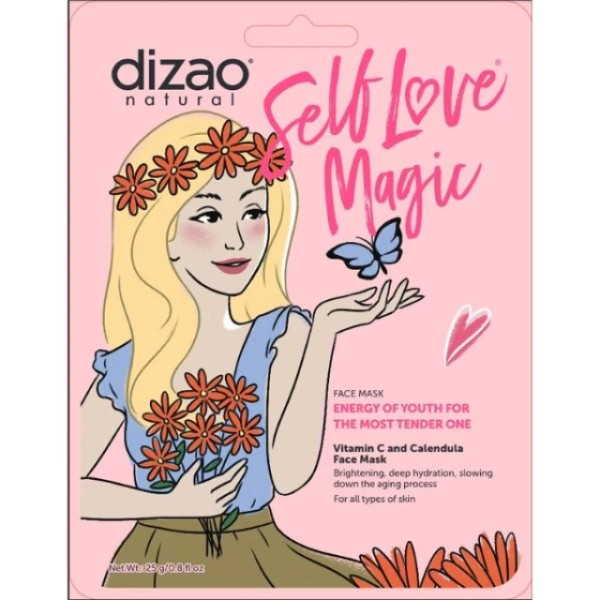 Dizao Natural Self Love Magic Vitamin C & Calendula Mask