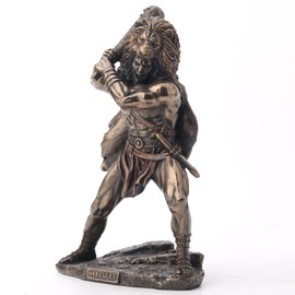 Veronese Design 10 Inch The Triumph of Hercules Polystone Statue Bronze Finish