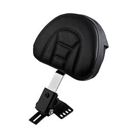 Compatible with 1988-2020 Harley Touring Street Electra Glide Road King Adjustable Driver Plug-In Rider Backrest Pad