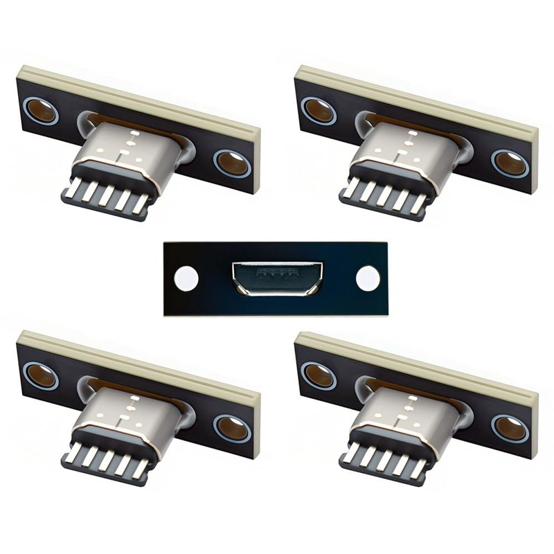 cablecc 5Pcs/Set USB 2.0 Pin Out DIY OEM Micro USB