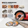 GVHAKG Diamond Cutting Disc, 125 mm, Turbo Thin Diamond Cutting