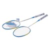 2 Player Badminton Racquets Set Lightweight Full Carbon Double Rackets