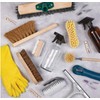 Elliott Deck Scrubbing Broom Head with Natural Union Fibre, Beige,