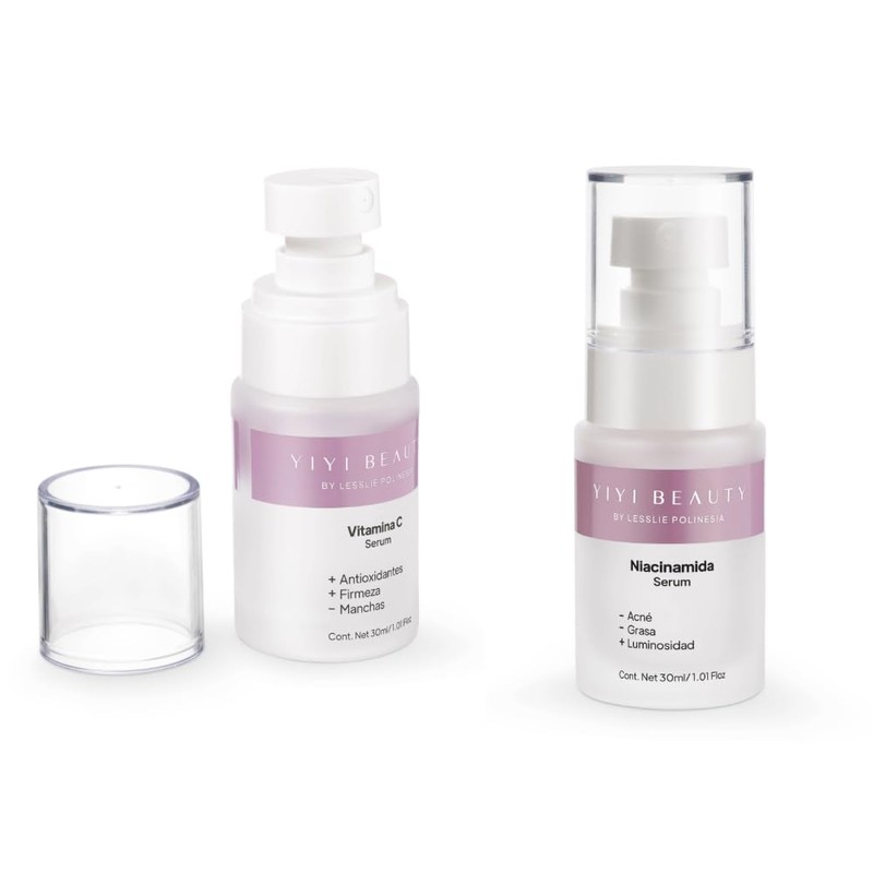 Pack Serum Aclarante Niacinamida + Vitamina C