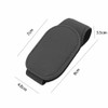 Car Eyeglass Clip Eyeglass Holder Black Sun Visor Sunglasses Car