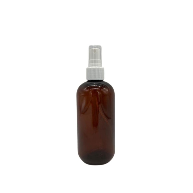 Natural Farms 8 oz Amber Boston BPA FREE Bottles -