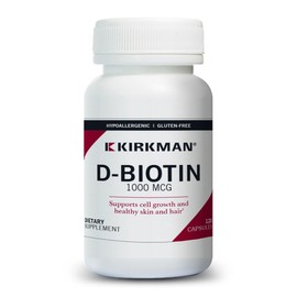 d-Biotin 1000 mcg Capsules - Hypo - 120 count