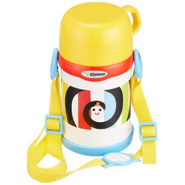 Zojirushi SC-LH45S-EW Water Bottle, Cup, Stainless Steel Bottle, 0.45L