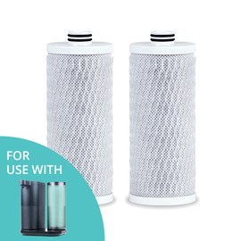 Aquasana New Replacement Filter Cartridge for Countertop Water Filter Dispenser System, Clean Water Machine - 2 Pack