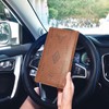 Linqin Car Registration and Insurance Card Holder, Western Bull Boho