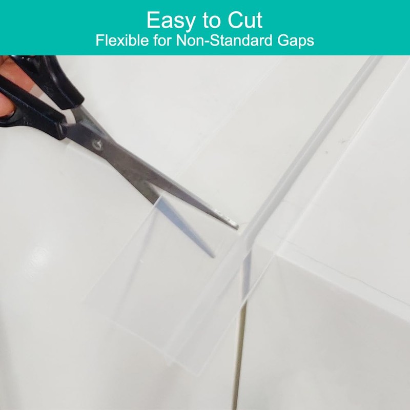 Stove Counter Gap Cover, 2PACK Kitchen Silicone Oven Gap Filler
