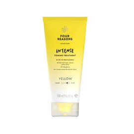 Four Reasons Hair Dye Conditioner - Yellow - Natural Conditioner and Intensive Tint for Hair - Semi Permanent Yellow Hair Colour - Intensive & Gentle Colours Tint