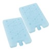 BIUDECO Ice Bag for Cooler 2pcs Reusable Ice Packs Freezer