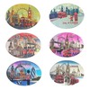 6 London Souvenir Magnet - Union Jack Picture Magnet -