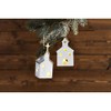 Mud Pie Light Up Church Ornament, Medium, 4" x 2